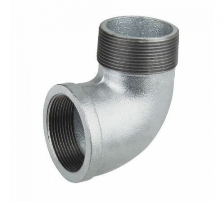 Fitinguri - Cot din fonta zincata A4 90 grade