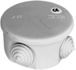 montaj aparent - Cutii de conexiuni IP54; IP65
