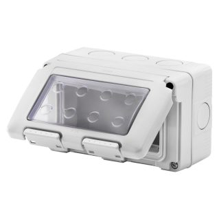 montaj aparent - DOZA APARENTA IP55 ORIZONTALA, GEWISS