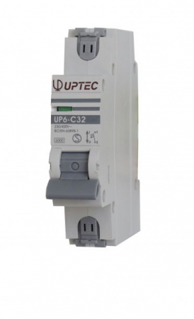 Sigurante 1P - Intrerupator automat monopolar MCB 6kA Uptec