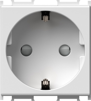 Prize - Modul Priză SCHUKO 1P 16A ST IP20 Alb