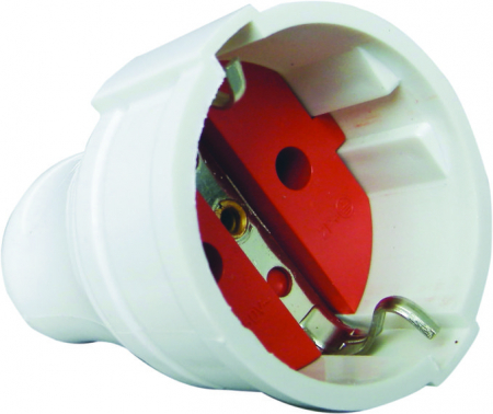 Cuple, stechere - PRIZA CUPLA ALBA PT.STECHER SCHUKO COD PRODUS: MF0012-03390