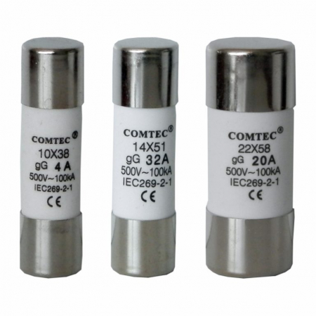 Sigurante 3P+N - Sigurante fuzibile tip CH 10; CH 14; CH 22 (20-125A)