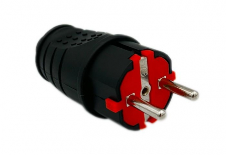 Cuple, stechere - Stecher suco cauciuc 250v/16A