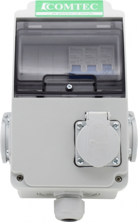 Tablouri si accesorii - Tablou Santier 6L IP 54 echipat M3x16