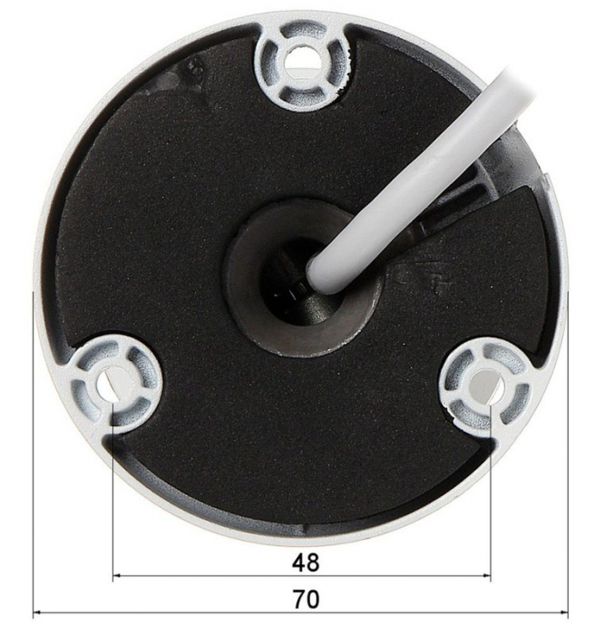 Camera de supraveghere Bullet Dahua IP IPC-HFW1230S-0280B-S5, 2MP, 2.8 mm, IR 30 m, PoE [5]