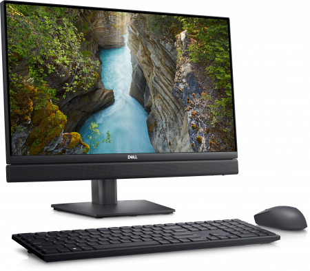 Laptop, Desktop, Periferice - Sistem All-in-One OptiPlex 7410 AIO DELL, 23.8", FHD Non-touch, Intel Core i3-13100T, 8GB DDR4, Windows 11 Pro Edu
