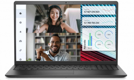 Laptop, Desktop, Periferice - Laptop DELL Vostro 3520, 15.6", FHD, Intel Core i5-1235U, 8GB RAM DDR4, Windows 11 Educational