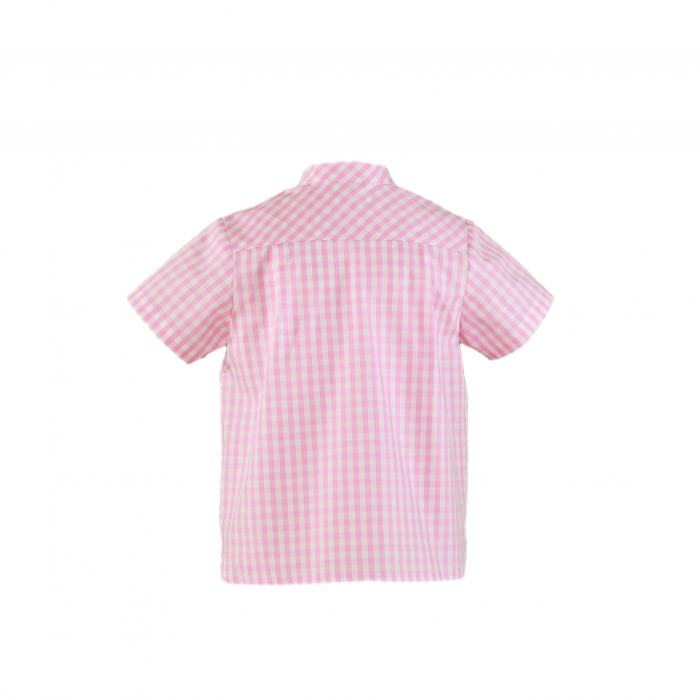 Camasa roz cu carouri baieti Miranda 5 ani [2]