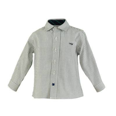 Camasa verde bebe baiat logo Miranda 12-18 luni [1]