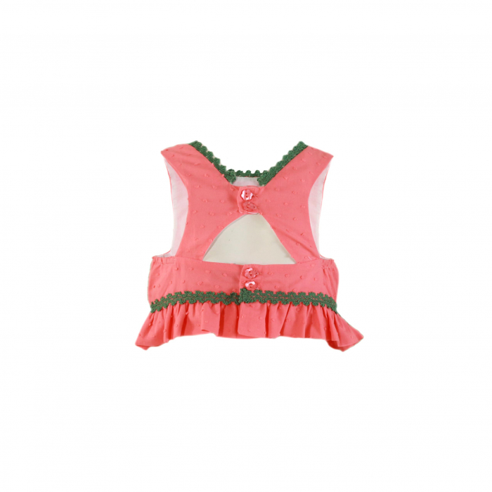 Camasa roz cu nasturi fete 4 ani Miranda [2]