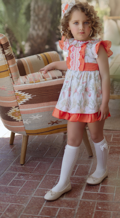 Rochita cu fundita fete Miranda 4-8 ani [3]