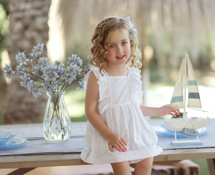 Rochita alba fete 5-8 ani Miranda [3]