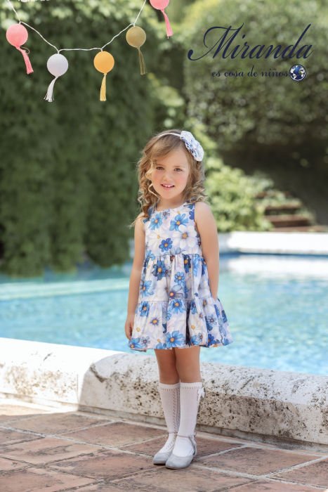 Rochita bebe fetita Albastru Miranda 18-24 luni [3]