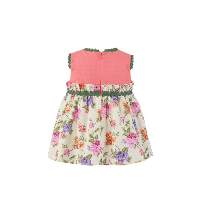 Rochita roz cu flori bebe fetita Miranda [2]