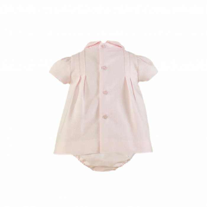 Rochita cu chilotel bebe fetita Roz pal Miranda 3 luni [2]