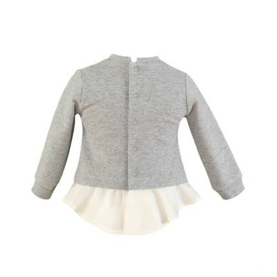 Bluza bebe fetita gri Miranda 12-18 luni [1]