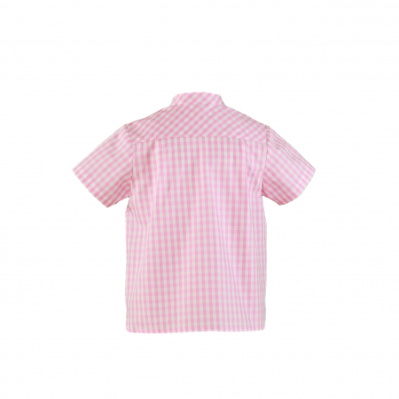 Camasa roz cu carouri baieti Miranda 5 ani [1]