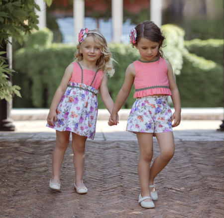 Camasa roz cu nasturi fete 4 ani Miranda [2]