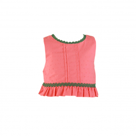 Toate produsele - Camasa roz cu nasturi fete 4 ani Miranda