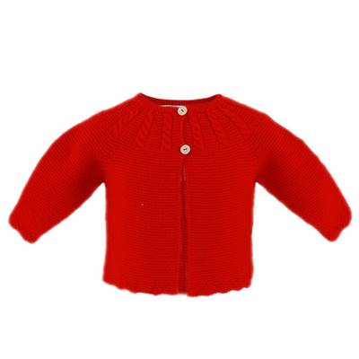 Bebe Fetițã - Jacheta rosie bebe fetita NelBlu 9-12 luni