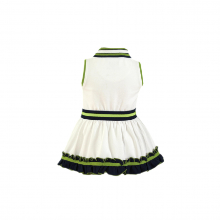 Rochita alb cu albastru bebe fetita Miranda 12 luni [1]