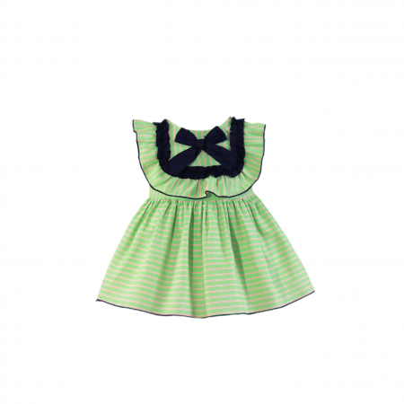 Haine - Rochita fetita verde cu volanase Miranda