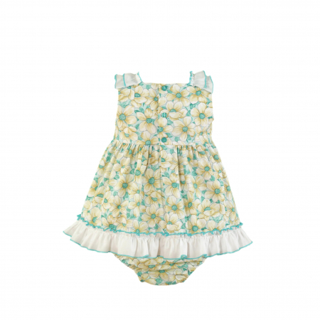 Rochita cu chilotel alba cu albastru fetita Miranda [1]