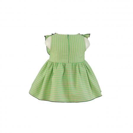 Rochita fetita verde cu volanase Miranda [1]