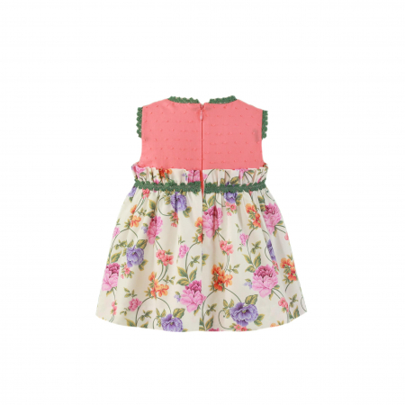 Rochita roz cu flori bebe fetita Miranda [1]