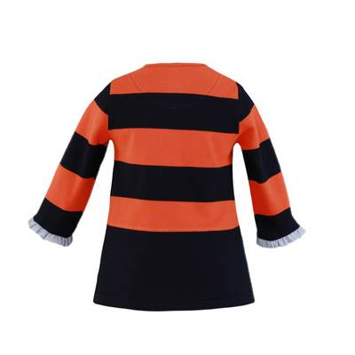 Rochita bebe fetita portocalie cu logo NelBlu 12-24 luni [1]