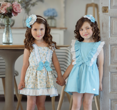 Rochita cu chilotel alba cu albastru fetita Miranda [2]