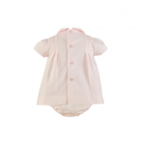 Rochita cu chilotel bebe fetita Roz pal Miranda 3 luni [1]