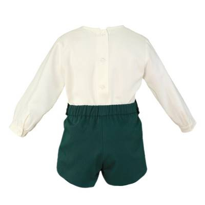 Set verde bebe baiat Miranda 18 luni [1]