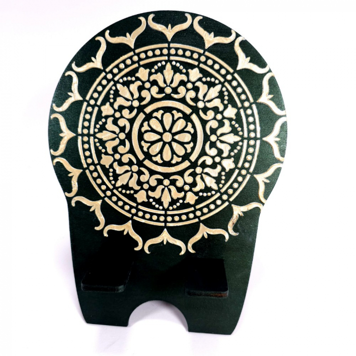 Decoratiune mandala suport telefon [2]