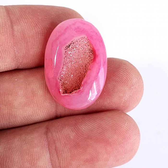 Agat druzy roz cabochon piatra semipretioasa 2004 [2]