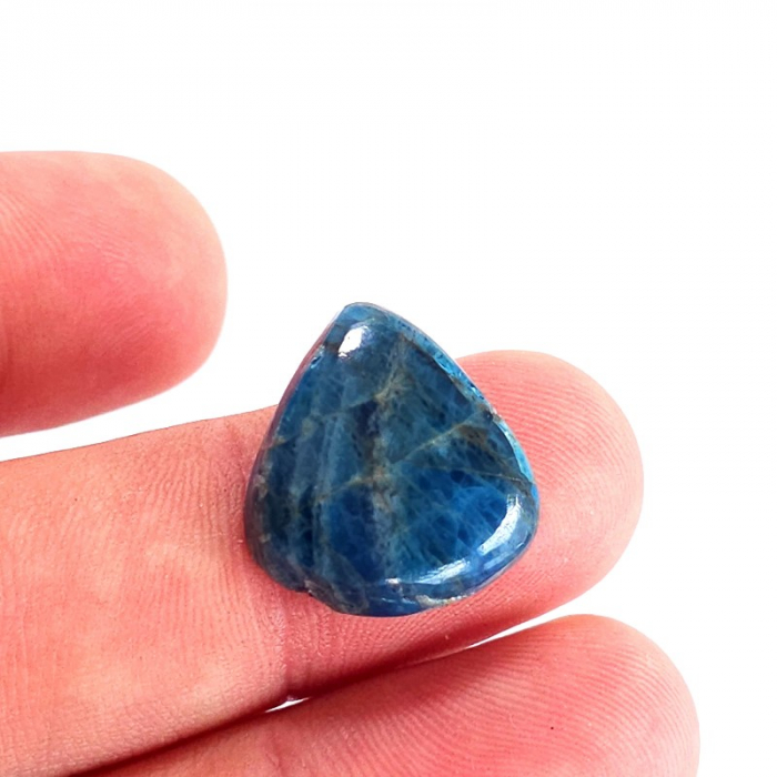 Apatit albastru cabochon piatra naturala [2]