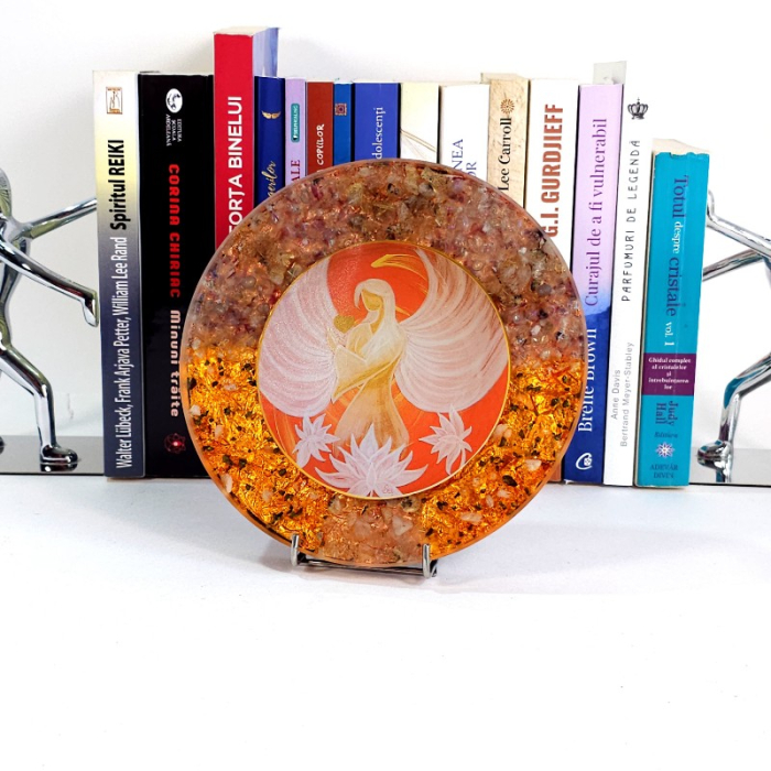 Decorațiune Arhanghel Uriel din pietre naturale [10]