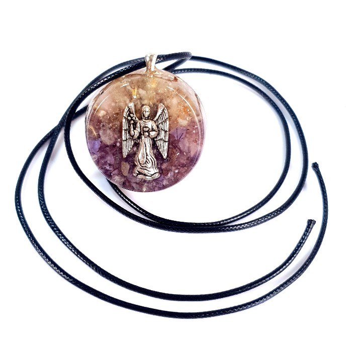 Amuleta Arhanghel Zadkiel bijuterie cu pietre semipretioase [7]