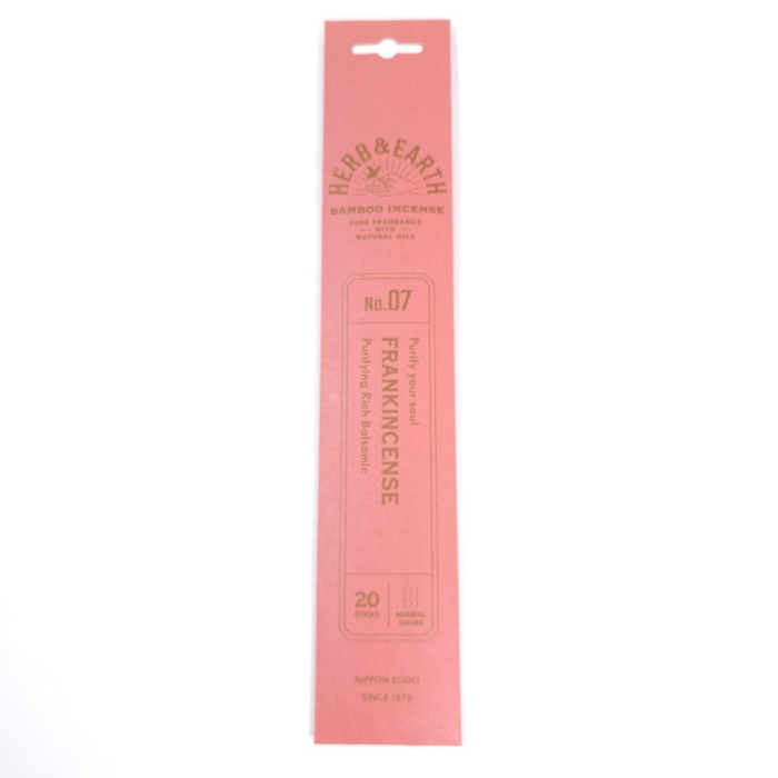 Betisoare parfumate Nippon Kodo Frankincense, Herb and Earth [8]