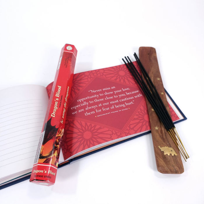 Betisoare parfumate Flute Dragon's Blood - arome tamaie si flori [4]