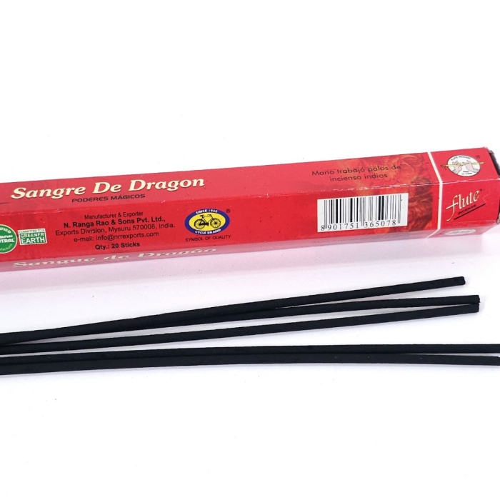 Betisoare parfumate Flute Dragon's Blood - arome tamaie si flori [2]