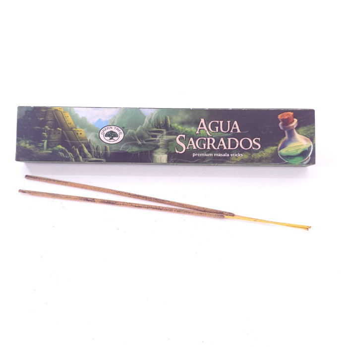 Bețișoare parfumate Green Tree Aqua Sagrados [1]