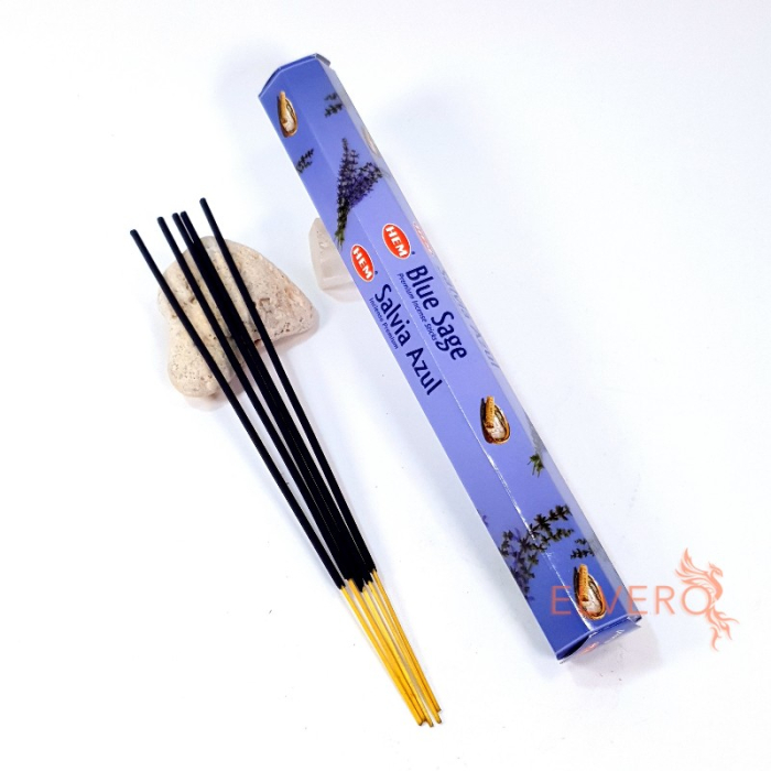 Betisoare parfumate HEM Blue Sage, salvie albastra [3]