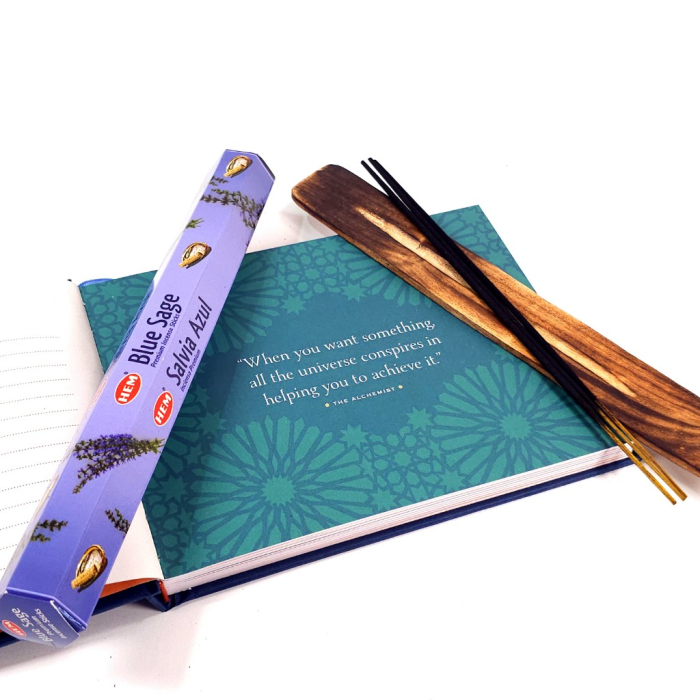Betisoare parfumate HEM Blue Sage, salvie albastra [4]