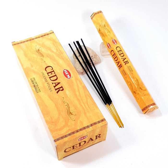 Betisoare parfumate HEM Cedar, aroma lemnoasa de cedru [2]