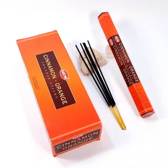 Betisoare parfumate HEM Cinnamon-Orange [2]