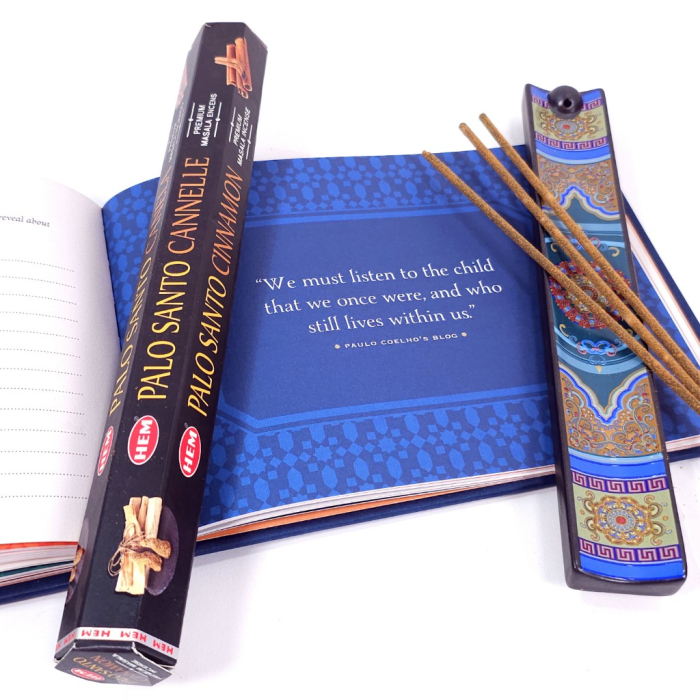 Betisoare parfumate Hem Premium Palo santo Cinnamon [4]