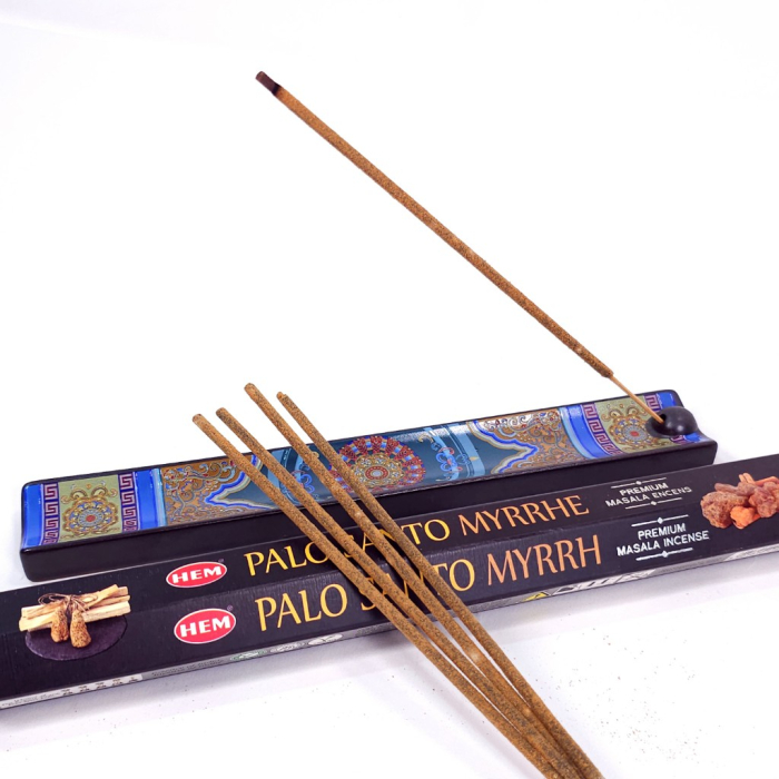 Betisoare parfumate Hem Premium Palo Santo Myrrh [2]