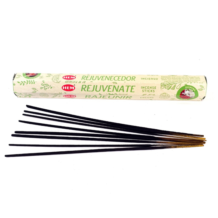 Betisoare parfumate HEM Rejuvenate, reîntinerire, arome iasomie și trandafir [11]